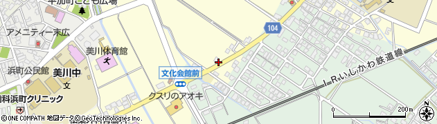 石川県白山市平加町（ハ）周辺の地図