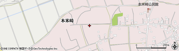 茨城県那珂市本米崎1467周辺の地図