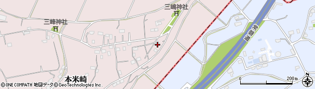 茨城県那珂市本米崎1974周辺の地図