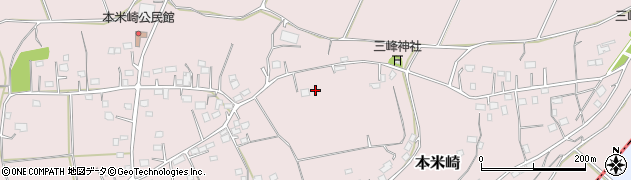 茨城県那珂市本米崎1897周辺の地図