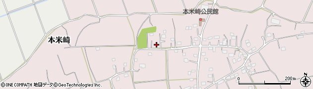 茨城県那珂市本米崎1502周辺の地図