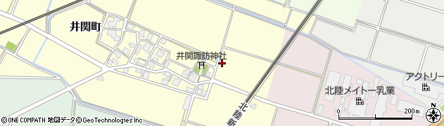 石川県白山市井関町13周辺の地図