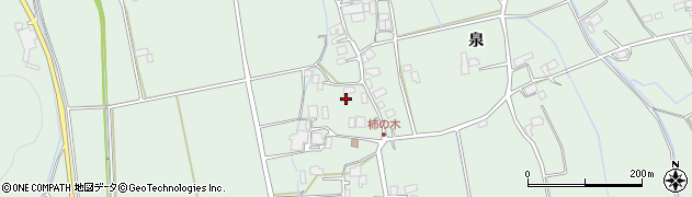 長野県大町市常盤泉1318周辺の地図