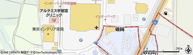 シェーキーズ FKDショッピングモール宇都宮インターパーク周辺の地図