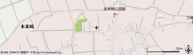 茨城県那珂市本米崎1505周辺の地図