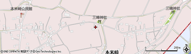 茨城県那珂市本米崎1924周辺の地図