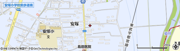 栃木県下都賀郡壬生町安塚1948-1周辺の地図