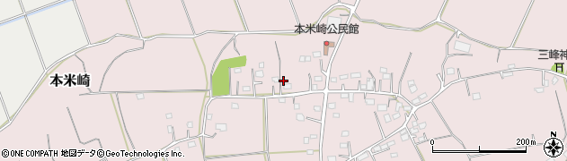 茨城県那珂市本米崎1507周辺の地図
