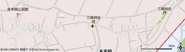 茨城県那珂市本米崎1944周辺の地図