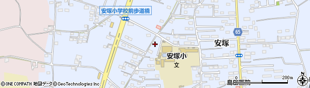 栃木県下都賀郡壬生町安塚2076周辺の地図