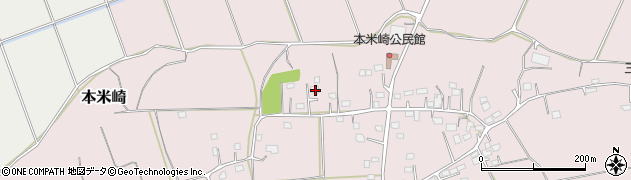 茨城県那珂市本米崎1503周辺の地図