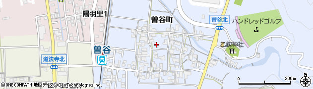石川県白山市曽谷町イ51周辺の地図