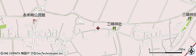 茨城県那珂市本米崎1921周辺の地図