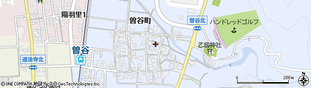 石川県白山市曽谷町イ65周辺の地図