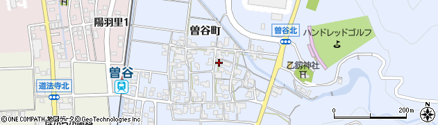 石川県白山市曽谷町イ63周辺の地図