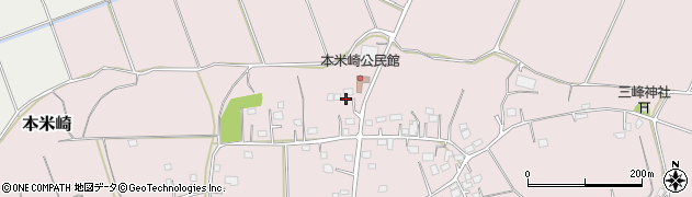 茨城県那珂市本米崎1515周辺の地図