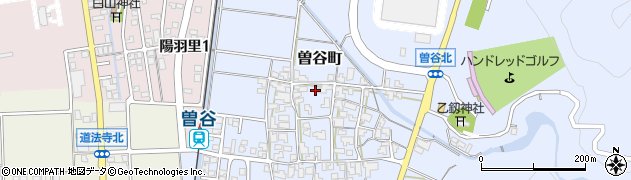 石川県白山市曽谷町イ41周辺の地図