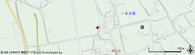 長野県大町市常盤泉1286周辺の地図