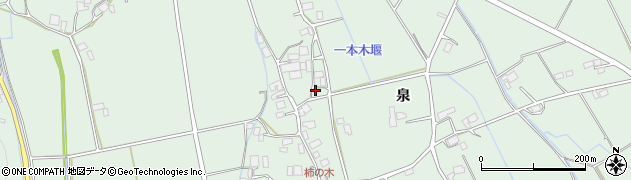 長野県大町市常盤泉5138周辺の地図