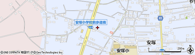 栃木県下都賀郡壬生町安塚2089周辺の地図