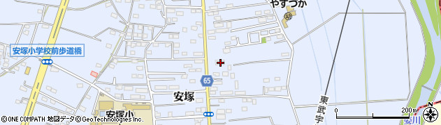 栃木県下都賀郡壬生町安塚1954周辺の地図