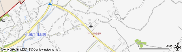 茨城県那珂市下江戸1106周辺の地図