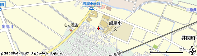 石川県白山市井関町（ヌ）周辺の地図