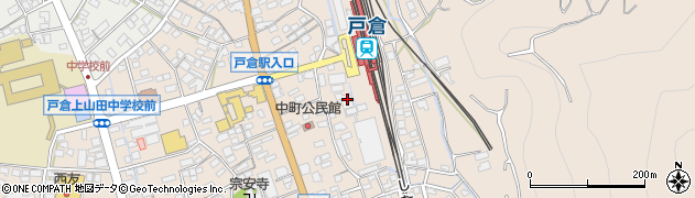 長野県千曲市戸倉（中町）周辺の地図