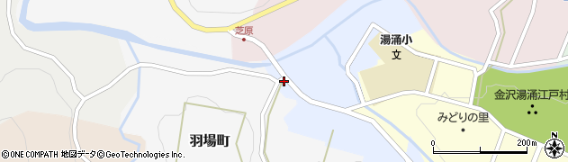 石川県金沢市湯涌田子島町（ニ）周辺の地図