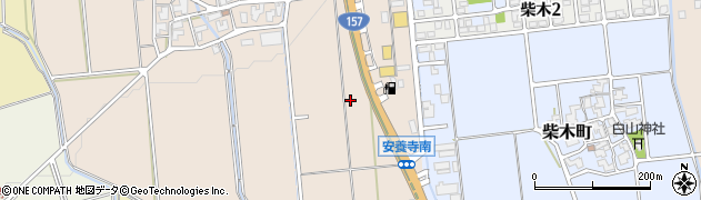 石川県白山市安養寺町（ロ）周辺の地図