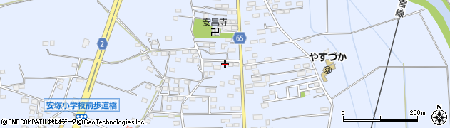 栃木県下都賀郡壬生町安塚1985周辺の地図