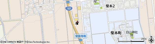コーサイ石油株式会社　鶴来バイパス給油所周辺の地図