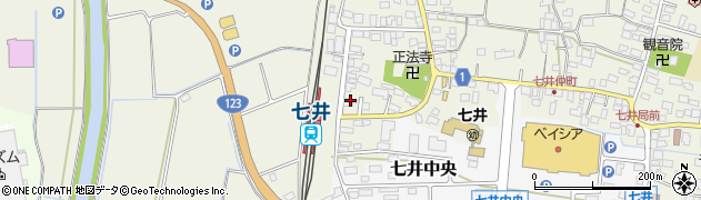 七井タクシー周辺の地図