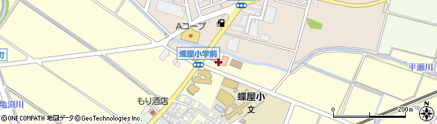 石川県白山市井関町115周辺の地図