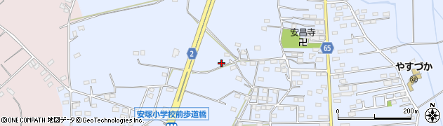 栃木県下都賀郡壬生町安塚2122周辺の地図