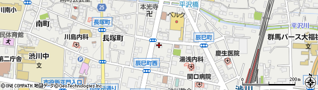 東和銀行渋川支店 ＡＴＭ周辺の地図