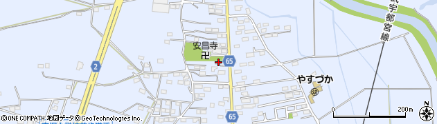 栃木県下都賀郡壬生町安塚1980周辺の地図