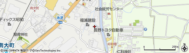 長野県大町市大町6720周辺の地図
