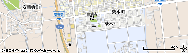 石川県白山市柴木町丙22周辺の地図