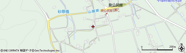長野県大町市常盤泉1206周辺の地図