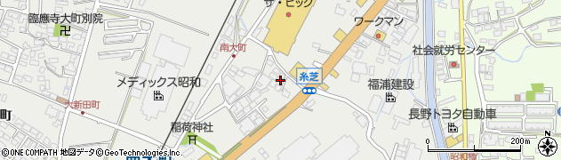 長野県大町市大町6797周辺の地図