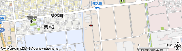 石川県白山市部入道町（ト）周辺の地図