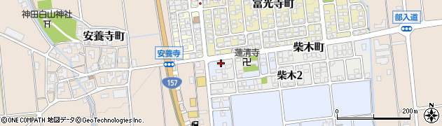 石川県白山市柴木町丙43周辺の地図