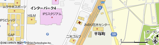 ＭＩＮＩ　ＮＥＸＴ宇都宮周辺の地図