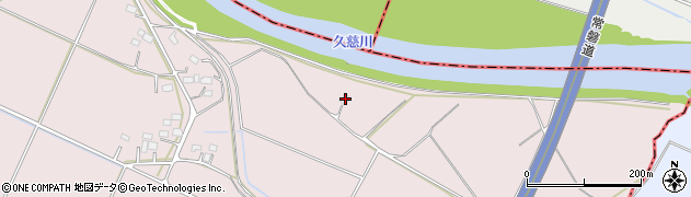 茨城県那珂市本米崎611周辺の地図