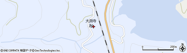 大淵寺周辺の地図