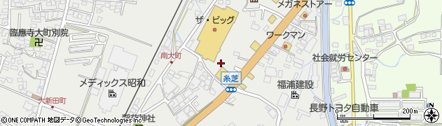 長野県大町市大町6794周辺の地図