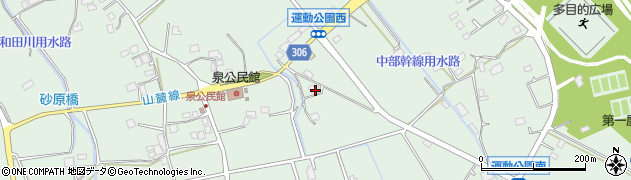 長野県大町市常盤泉5617周辺の地図