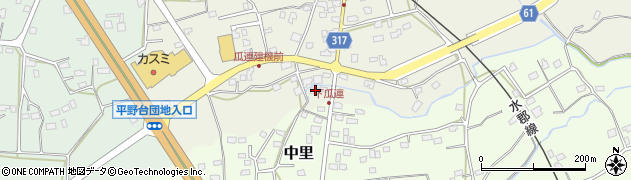 茨城県那珂市瓜連797-1周辺の地図