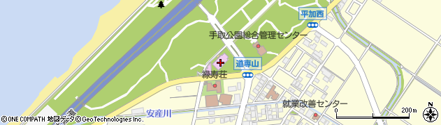 石川県白山市平加町ワ6周辺の地図